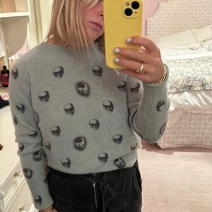 Skull cashmere sweater